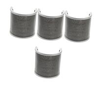 Gatuida 4pcs Pop Filter Adjustable Microphone Windscreen Accessory for Recording Studio Microphone Pop Filter Shield Portable Vocal Booth
