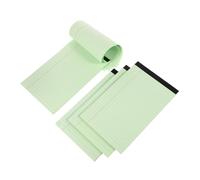 Gatuida 4pcs Portable Mini Notepads Green Lined Writing Pads with Double for Efficient Note Categorization Small Pocket Notebooks for Daily Planning Shopping Lists and Journals