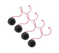Gatuida 4Pcs Portable Rubber Billiard Chalk Holder for Pool Cue Chalk Protection Snooker Accessory Tool for Professional Players and Billiards Enthusiasts