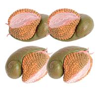 Gatuida 4pcs Realistic Simulation Snail Figurine Set for Boys and Girls Lifelike Snail Models for Educational Learning and Decoration for Fairy Gardens and Animal Recognition