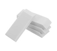 Gatuida 4pcs Rubber Abrasive Cleaner Dual Head Cleaning Eraser White for Household Cleaning Kitchen Faucets and Bathroom Fixtures Removes Stubborn Stains and Hard Water