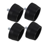 Gatuida 4pcs Rubber Foot Pads for Air Compressor Generator Small Anti-Slip Vibration Reduction Mounting Accessories Noise Minimizing Machine Feet