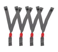 Gatuida 4pcs Safety Helmet Chin Strap with Fastener - Adjustable Hard Hat Chin Belt Universal Building Hat Strap Y-Shaped Protective Headgear Attachment for Industrial and Construction