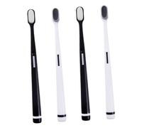 Gatuida 4pcs Soft Bristle Toothbrush for Adults with Fragile Gums Manual Teeth Cleaning for Postpartum Oral Care Lightweight and Portable Dental Brush for Pregnancy and Sensitive Teeth