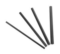 Gatuida 4pcs Solid Carbon Fiber Rod Repair Kit Lightweight Durable Fishing Pole Insert Connectors for Broken Sea Rod Bait Fixing Travel Replacement Accessories