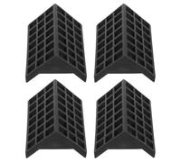 Gatuida 4Pcs Table Tennis Table Corner Guards Protector Wrap Black Plastic Edge Covers Anti-Collision Desk Corner Guards for Leisure Sports