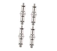 Gatuida 4pcs Threaded Screw Adapter Cold Shoe Adapter for Light Stand Camera Tripod Mount