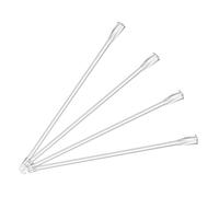 Gatuida 4pcs Transparent Blind Wand Replacement with Hook Clear Blinds Stick for Easy Installation and Versatile Curtain Durable Window Opener Accessory