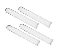 Gatuida 4pcs Transparent Hydroponic Flower Vials Diy Plant Propagation Test Tubes for Creative Floral Arrangements Elegant Clear Water Tubes for Root Visibility Home Decor
