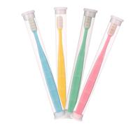Gatuida 4pcs Ultra Soft Bristle Toothbrush for Fragile Gums Ergonomic Handle Oral Care Tool for Sensitive Teeth Braces Elderly and Pregnant Women Multi Color Assorted Styles
