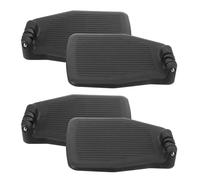 Gatuida 4pcs Universal Wheelchair Footrests Replacement ABS Plastic Footplates for Drive Wheelchair Leg Rest Elevating Accessories Suitable for and Adults