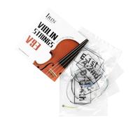 Gatuida 4pcs Violin String Set Sturdy Violin String Replacement Kit in Performance Practice