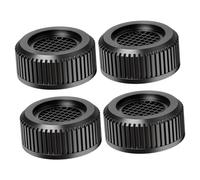 Gatuida 4pcs Washing Machine Vibration Absorption Pads Durable Anti-slip Feet Support for Household Appliances Fit for Fridges and Dryers High Stability and Ventilation
