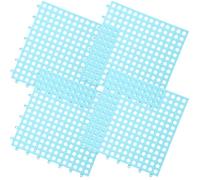 Gatuida 4Pcs Wear-resistant Rabbit Foot Mats Cage Floor Cushions for Small Pets Including Guinea Pigs and Hamsters High Strength Plastic Pads Suitable for Living Bathroom Kitchen Balcony