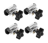 Gatuida 4pcs Wheelchair Table Bracket: High-Strength Wheelchair Dining Tray Clamp - Table Holder Support Bracket Fixing Accessories for Eating Reading