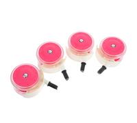 Gatuida 4pcs Wheels Replacement for Walker Stroller Silent Swivel Rollers Caster Wheels for Carriage Easy to Install and Use for Daily Walks