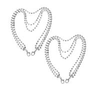 Gatuida 5 Pairs Bling Shoe Chains for Sneakers Multi Layer Rhinestone Boot Jewelry Foot Accessories for Fashion Forward Women Stylish Charms to Elevate Your Look Durable and Rhinestone