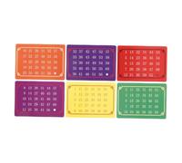 Gatuida 5 Sets Telepathic Number Cards for Stage Mind Reading Tricks Mental Cards for Halloween Party Supplies Interactive Telepathy for Captivating Performances