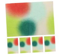 Gatuida 5 Sheets Gradient Floral Wrapping Paper Tear-resistant Artistic Textured Sheets for Flower Bouquets Packaging and DIY Projects