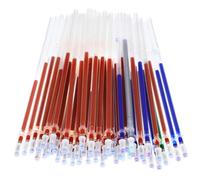 Gatuida 50 Pcs Glitter Gel Pen Refills Smooth Ink Replacements Portable Lightweight Neutral Pen Tips for Students and Office Use Colorful Mixed Shades