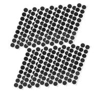 Gatuida 50 Sheets Black Round Target Self-adhesive Labels Per Practical Repairing Decals Portable Paper Stickers for Sports and DIY Crafts