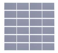 Gatuida 50 Sheets DIY Rectangle Scratch Off Stickers 41x72mm Adhesive Scratchable Labels for Party Rewards, Gender Reveal, Prize Reveal Scratch-Off Cards