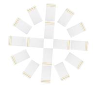 Gatuida 50 Sheets Gold Trim Disposable Paper Napkins Absorbent Hand Napkins for Weddings Parties Restaurants Multipurpose Dinner Serviettes for Formal and Casual Dining