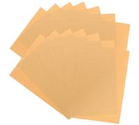 Gatuida 50 Sheets Vintage Kraft Letter Paper Retro Blank Lined Writing Stationery for Letters Poems Notes Calligraphy Practice and Greeting Cards