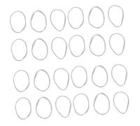 Gatuida 5000pcs Widened High Elastic Hair Band Large Elastic Bands for Women Thick Hair Ties High Elasticity for Sports Travel and Daily Use