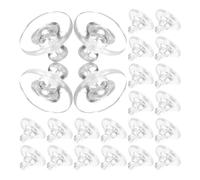 Gatuida 500pcs Large Silicone Earring Backs Stoppers Hypoallergenic Soft Ear Ring Backing for Studs DIY Jewelry Making Accessories