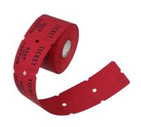 Gatuida 500pcs Lottery Draw Tickets Entry Ticket Holiday Raffle Tickets Raffle Tickets for Events Ticket for Events Class Reward Ticket Classroom Tickets Red 170g Double Offset Paper