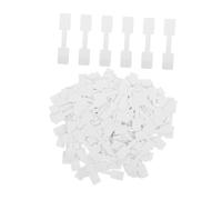 Gatuida 500pcs Self-Adhesive Price Tags Jewelry Tags for Pricing Self Adhesive Blank Stickers White Paper