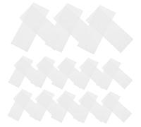 Gatuida 500pcs White Water-Absorbent Lab Blotting Paper Sheets Made from Neutral Cotton for Laboratory Dust Removal and Chemistry Experiments, Compact Size Suitable for Pupils