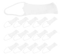 Gatuida 50pcs Adult Elastic Mesh Bandage Retainer Cap Cotton Dressing Keeper for Emergency First Aid Head Bandage Wrap