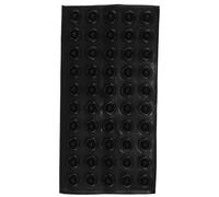 Gatuida 50pcs Black Anti-slip Snowboard Grip Pads with Self-adhesive Traction Stickers for Winter Sports, Snowboard Stomp Pads for Enhanced Control and Ski Equipment Safety