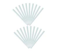 Gatuida 50pcs Blue Hot Melt Glue Sticks for DIY Crafting Mini Adhesive Sticks with Exceptional Bonding Strength Fast Melting Resin for Handicrafts and Card Making Supplies