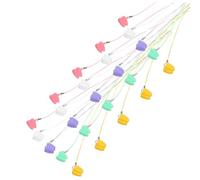 Gatuida 50pcs Boy Girl's Teeth Box Plastic Tooth Savers Holder for Boys Girls and Girls First Keepsake Box Lost Organizer for Fairy