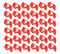 Gatuida 50pcs Chicken Peepers Pinless Pecking Glasses for Roosters and Hens Lightweight for Stress Reduction Poultry Farming for Various Breeds