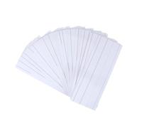 Gatuida 50pcs Double-sided Ruled Sentence Strips Thick Word Cards with Writing Lines for Classroom Learning School Supplies Educational Writing Practice