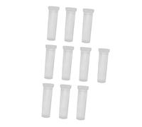 Gatuida 50Pcs Leak Flower Water Tubes for Floral Arranging Practical Preservation Keeping Vials for Flowers Transparent Plastic Tubes for Florists and Gardeners