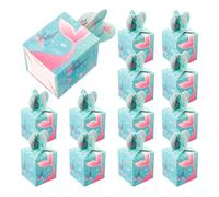Gatuida 50pcs Mermaid Candy Boxes Small Boxes for Delicate Candy Reusable Packaging Supplies