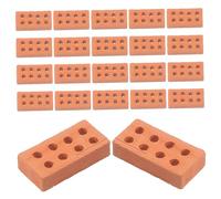 Gatuida 50Pcs Miniature Brick Models for DIY Projects Simulation Building Blocks for Table Decor for Parent Interaction and Creative Landscape Accessories