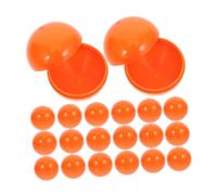 Gatuida 50pcs Openable Plastic Bingo Balls Lightweight Colored Lottery Spheres for Party Games Raffle Drawings Team Building Entertainment