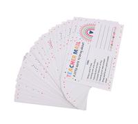 Gatuida 50PCS Rainbow Teacher Mail Cards for Classroom Behavior Incentives Motivational Positive Affirmation Postcards to Send Home Preschool Kindergarten Elementary School Teacher
