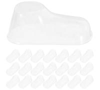 Gatuida 50pcs Reusable Socks Pvc Shoe Display Supports Lightweight Feet Models for Shop Display and Family Occasions