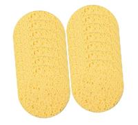 Gatuida 50pcs Round Facial Sponges for Face Makeup Removal and Cleansing Fine Wood Pulp Soft Texture Thick Gentle Tool for Daily Use