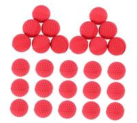 Gatuida 50Pcs Soft Foam Balls for Ball Strike Game Indoor Outdoor Shooting Game Replacement Ball Pack Safe Portable Versatile for All Ages Fun Activities