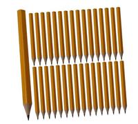 Gatuida 50Pcs Wooden Hexagonal Pencils for Students Smooth Writing Small Pocket for School Office Drawing and Sketching with Comfortable Grip