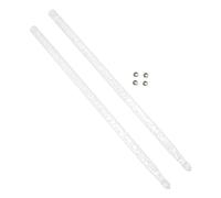 Gatuida 5a Luminous Drumsticks 2pcs Glow Red Blue Bubble Design Stage Drumsticks for Jazz Drum Kit Performance