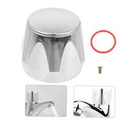 Gatuida 5PCS Abs Plastic Faucet Handle Replacement Knobs Hot Cold Tap Hand Wheels for Kitchen Bathroom Sink Mixer Taps Easy to Install